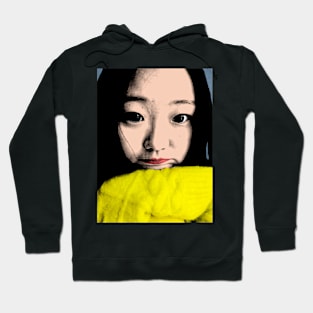 BEAUTIFUL FUNNY ASIAN GIRL POP ART COLOR Hoodie